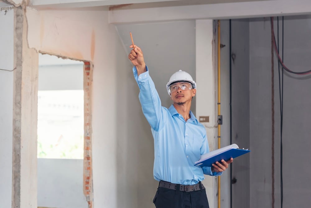 inspector inspecting